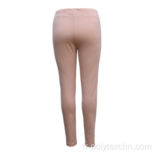 Pantalons pour dames Pantalons en tricot Ponte Basic Style